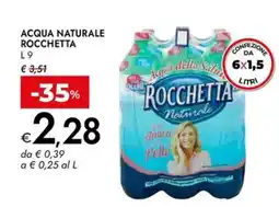 Bennet Acqua naturale Rocchetta offerta