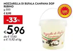 Bennet Mozzarella di Bufala Campana Dop Rubino offerta