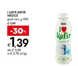 Bennet I love kefir Nestlé offerta