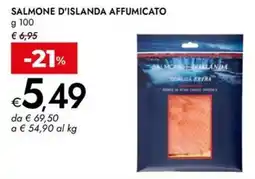 Bennet Salmone d'islanda affumicato offerta