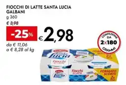 Bennet Fiocchi di latte Santa Lucia offerta