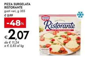 Pizza surgelata Ristorante