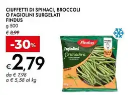 Bennet Fagiolini Primavera Findus offerta