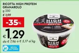 Bennet Ricotta high protein Granarolo offerta