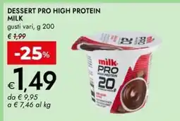 Bennet Dessert Pro High Protein Milk offerta