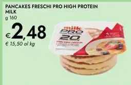 Bennet Pancakes freschi pro high protein milk offerta