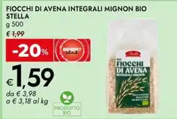 Bennet Ficchi di avena integrali mignon bio Stella offerta