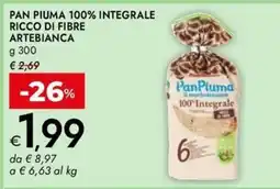 Bennet Pan Piuma 100% integrale offerta