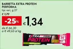 Bennet Barretta extra protein performa offerta