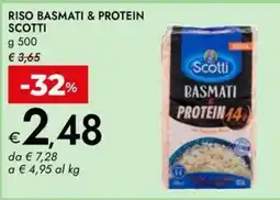Bennet Riso basmati & protein Scotti offerta