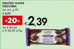 Bennet Protein Wafer Equilibra offerta