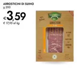 Bennet Arrosticini di suino Terre Filiera offerta