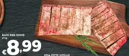 Bennet Back Ribs Suino offerta