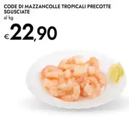 Bennet Code di mazzancolle tropicali precotte sgusciate offerta