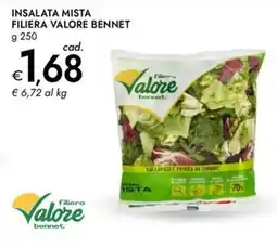 Bennet Insalata mista filiera valore bennet offerta