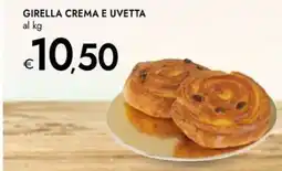 Bennet Girella crema e uvetta offerta