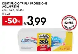 Bennet Dentifricio Aquafresh offerta