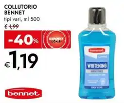 Bennet Collutorio Bennet offerta