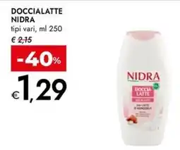 Bennet Doccia latte Nidra offerta