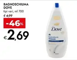 Bennet Bagnoschiuma Dove offerta