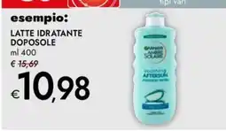 Bennet Garnier latte idratante doposole offerta