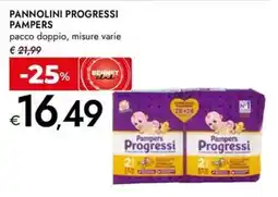 Bennet Pannolini Progressi Pampers offerta