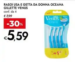 Bennet Rasoi usa e getta da donna Gillette Venus offerta