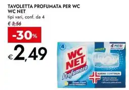 Bennet Tavoletta profumata per wc wc net profumoso offerta