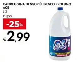 Bennet Candeggina densopiù fresco profumo ace offerta