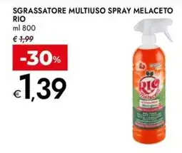Bennet Sgrassatore multiuso spray melaceto Rio offerta