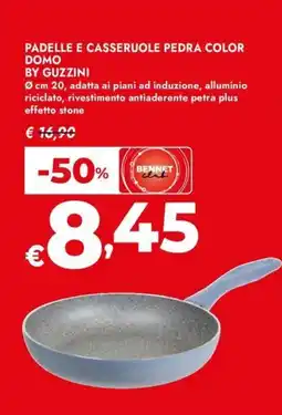 Bennet Padelle e casseruole pedra color domo by guzzini offerta
