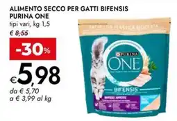 Bennet Alimento secco per gatti bifensis Purina One offerta