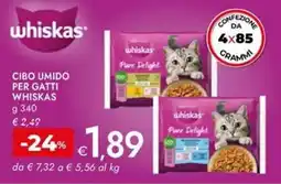 Bennet Cibo umido per gatti Whiskas offerta