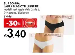 Bennet Slip donna Laura Biagiotti lingerie offerta