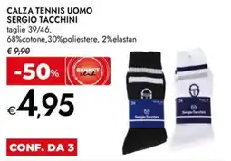 Bennet Calza tennis uomo Sergio Tacchini offerta
