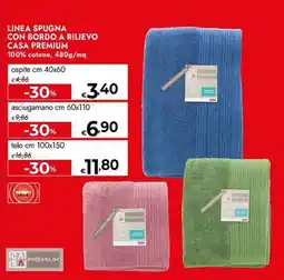Bennet Linea spugna con bordo a rilievo casa premium offerta