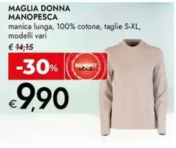 Bennet Maglia donna manopasca Bennet club offerta