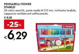 Bennet Pennarelli Power Stabilo offerta
