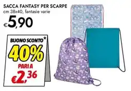 Bennet Sacca fantasy per scarpe offerta