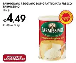 Bennet Parmigiano Reggiano DOP grattugiato fresco Parmissimo offerta