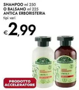 Bennet Shampoo o balsamo Antica Erboristeria offerta