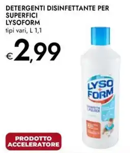 Bennet Detergenti disinfettante per superfici Lysoform offerta