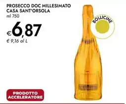 Bennet Prosecco Doc Millesimato Casa Sant'Orsola offerta