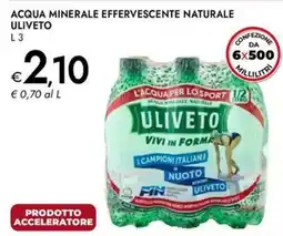 Bennet Acqua minerale effervescente naturale Uliveto offerta