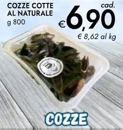 Bennet Cozze cotte al naturale offerta