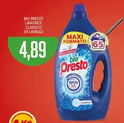Supermercati Piccolo Bio Presto lavatrice classico offerta