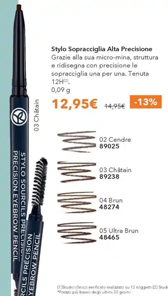 Stylo Sopracciglia Alta Precisione