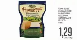 Supermercati Piccolo Gran Terre Parmareggio Parmigiano Reggiano Grattugiato Fresco offerta