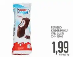Supermercati Piccolo Ferrero Kinder Pinguì offerta
