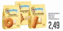 Supermercati Piccolo Mulino Bianco biscotti vari tipi offerta